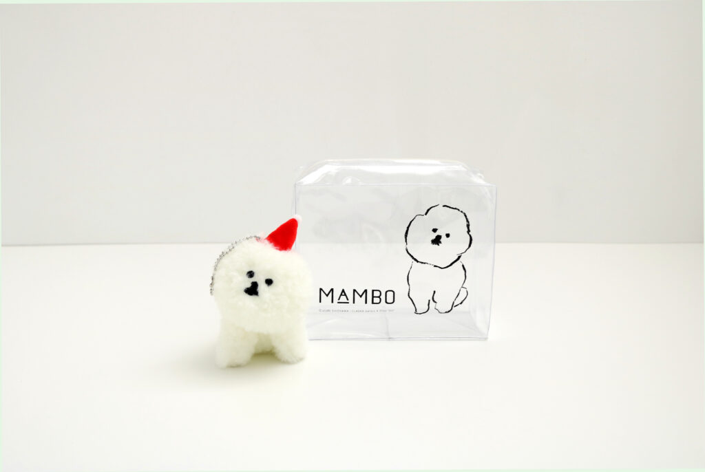 MAMBOクリスマスぬいぐるみチャーム＆ポーチセット